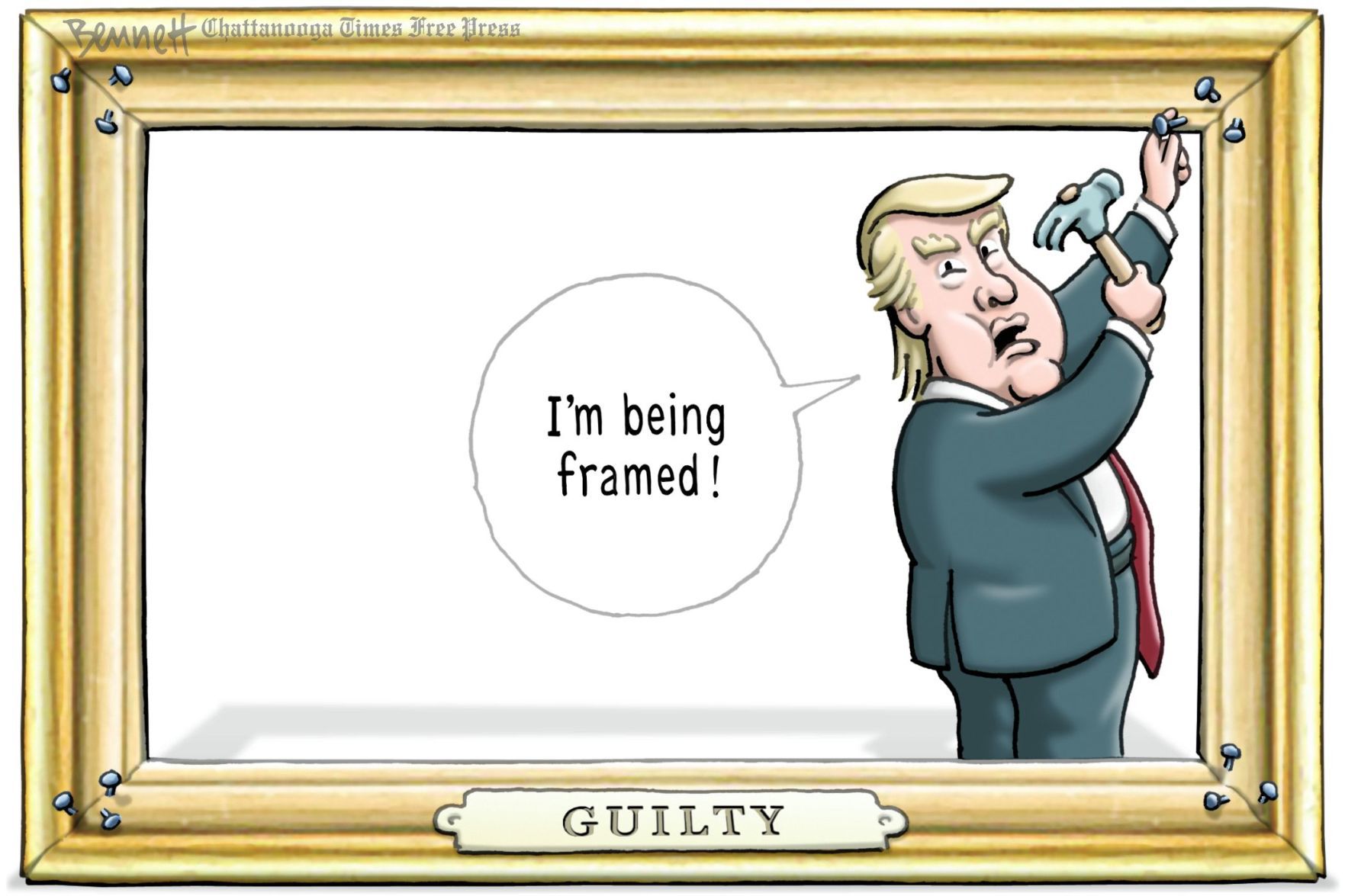 Clay Bennett editorial cartoon